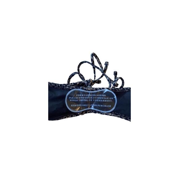 NEW Free People x Thrills Wayward String High Cut Animal Print Bikini Bottom Lg - Picture 6 of 8